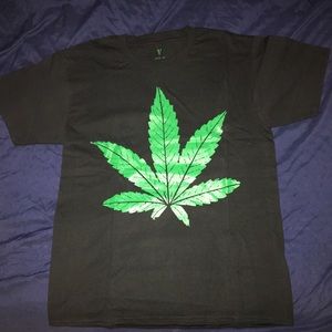 Vlone 4/20 Day ( Black / Green ) Big “V” Size MD